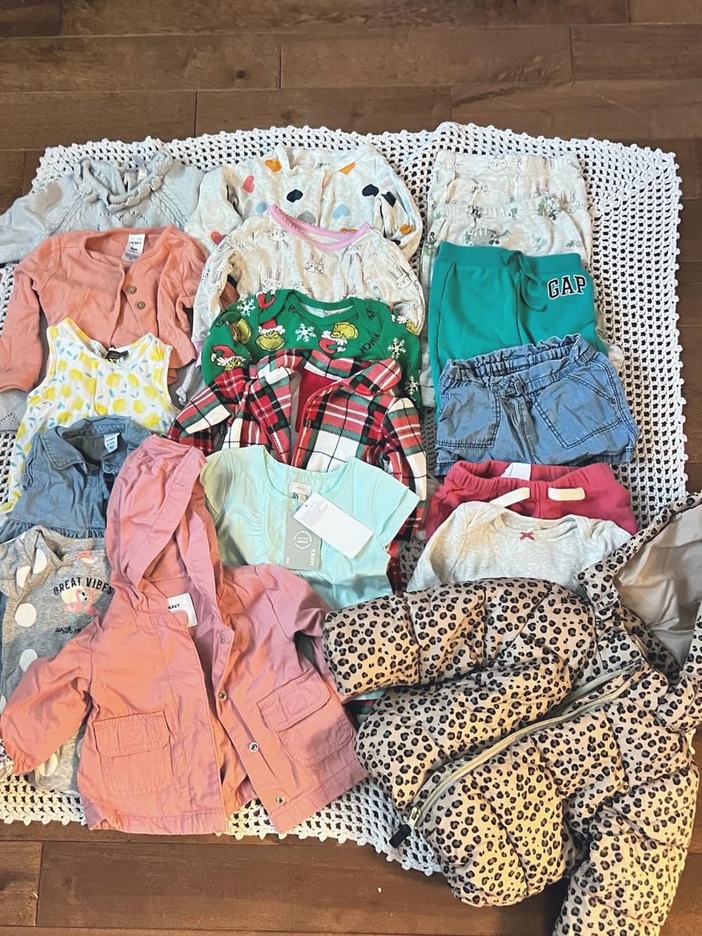 Baby Girl 0-12m Clothes Lot